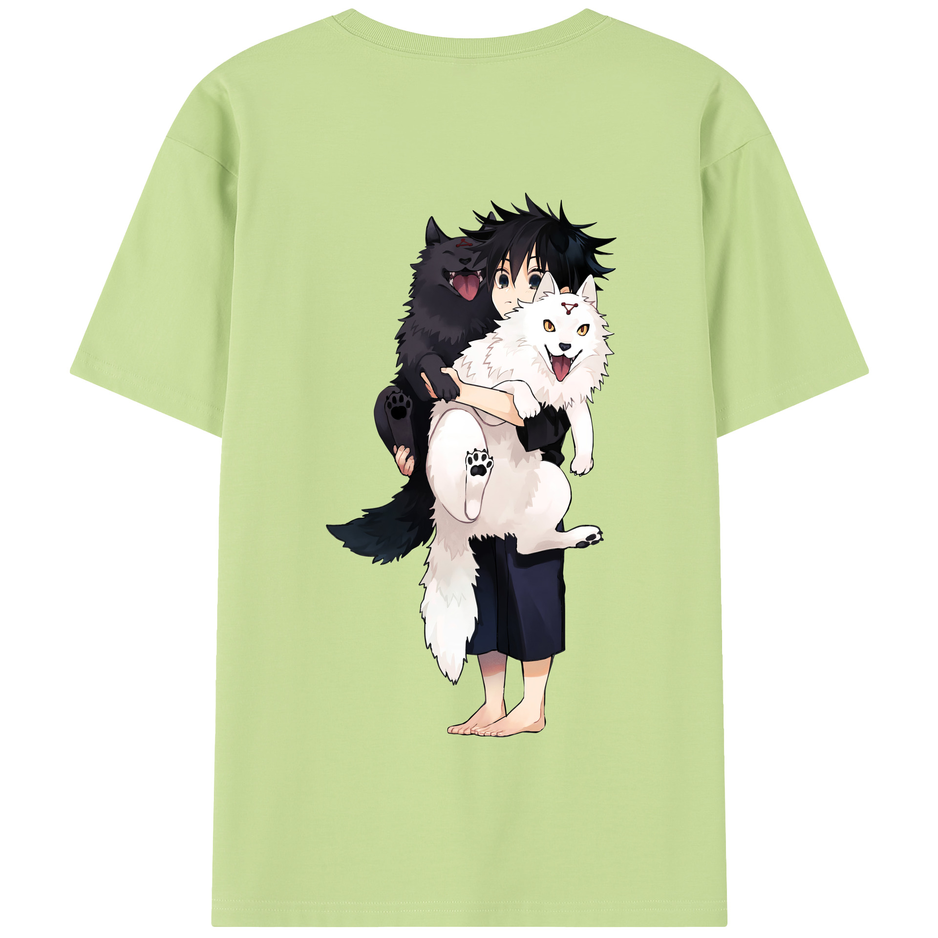 （画像用） 呪術廻戦 Jujutsu Kaisen 綿100％半袖Tシャツ（背面プリント）